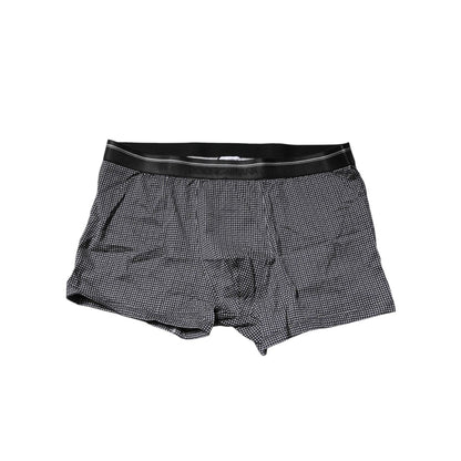 Dolce & Gabbana Gray Printed Cotton Boxer Short Underwear