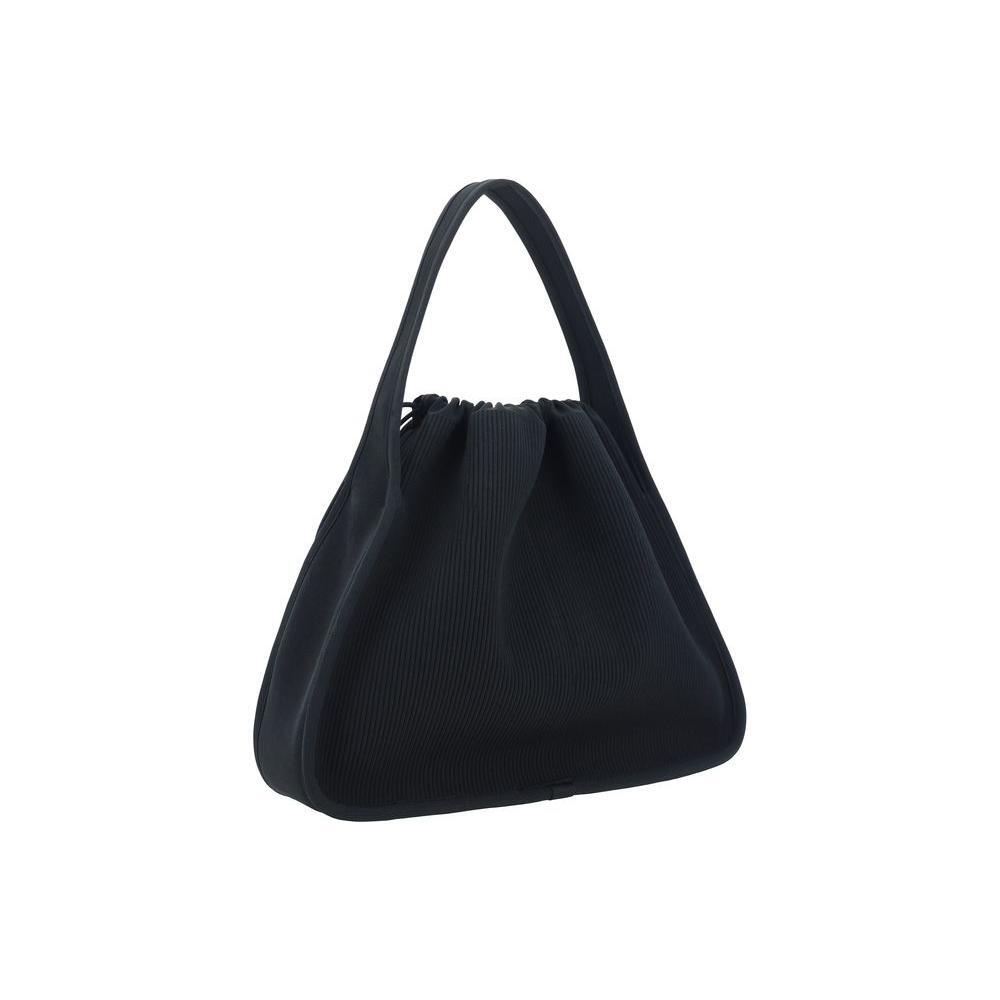 Front view with bag zipped and handles upright.