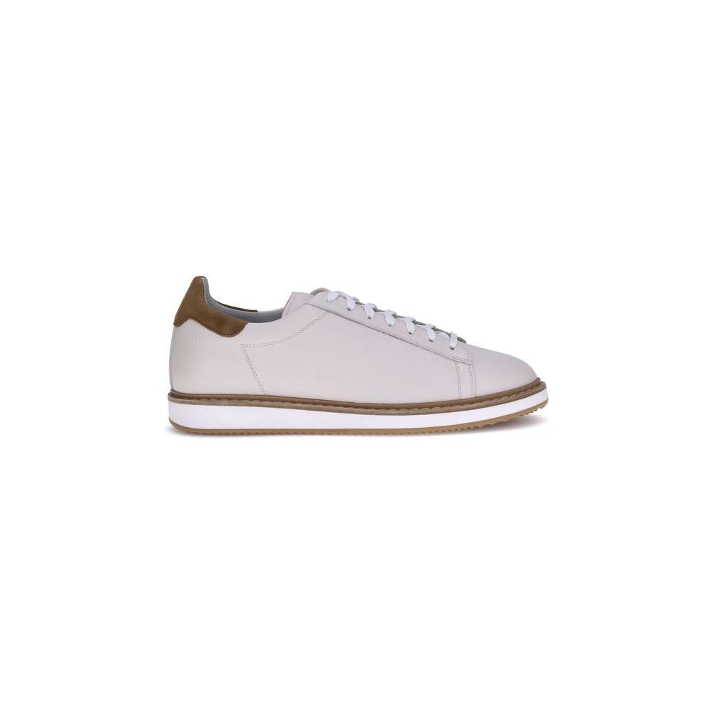 Brunello Cucinelli Leather Sneakers BR-MZUALVL229CLT57-EU40/US7