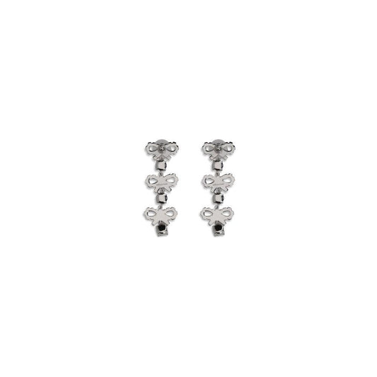 Self-Portrait Dangling Earrings with bows SE-PF25612ESLSILVER-ONE SIZE