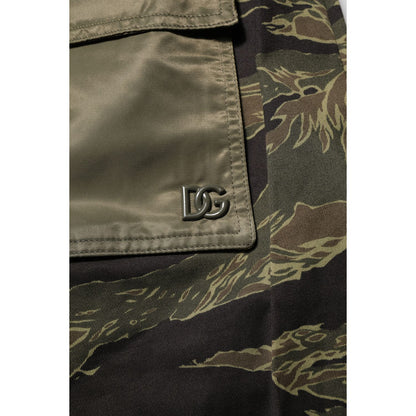 Dolce & Gabbana Multicolor Cargo Camouflage Pants