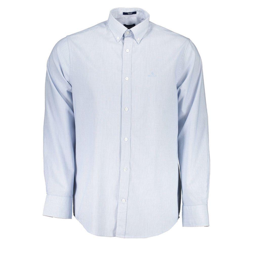 Gant Blue Cotton Shirt GA-1329-S