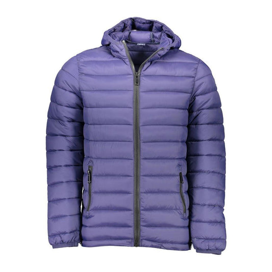 Sergio Tacchini Blue Polyester Jacket SE-9455-M