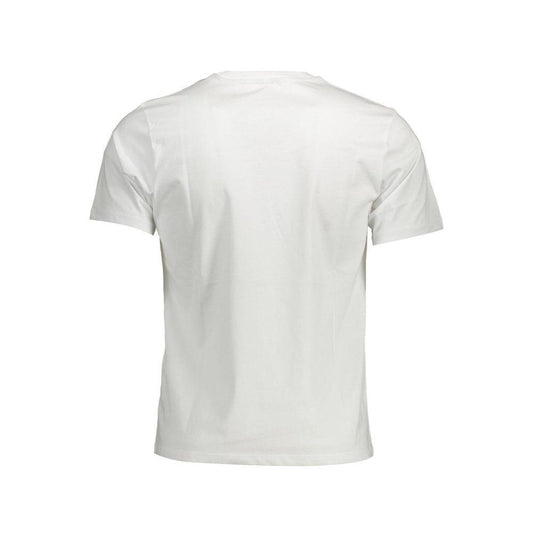 North Sails White Cotton T-Shirt NO-10775-XL