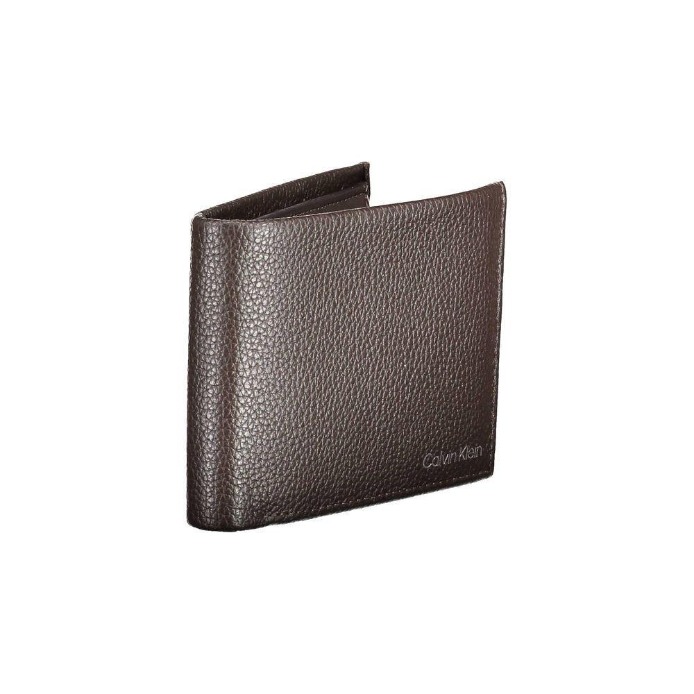 Calvin Klein Brown Leather Wallet CA-10843