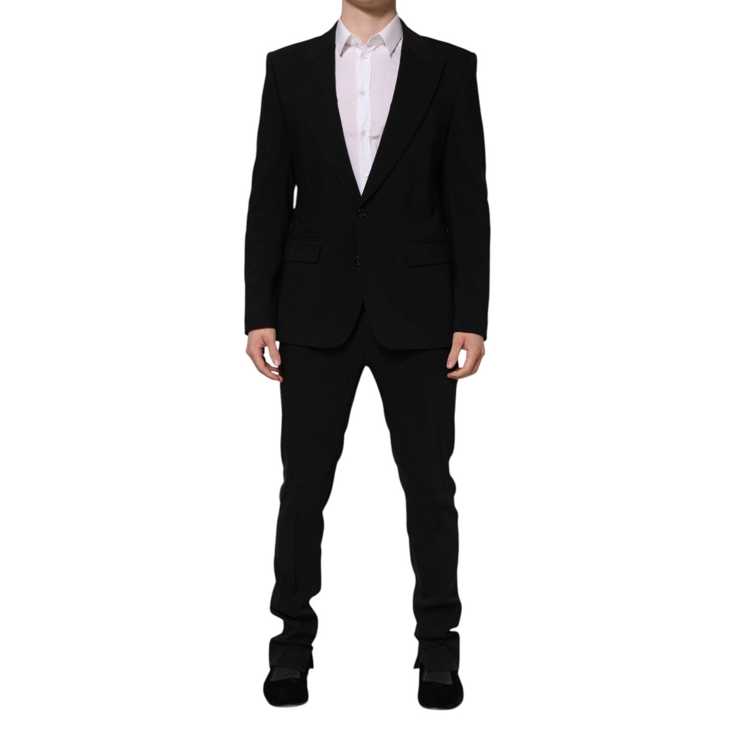 Front view with bag zipped and handles upright.