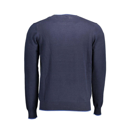 North Sails Blue Cotton Sweater NO-12577-XXL