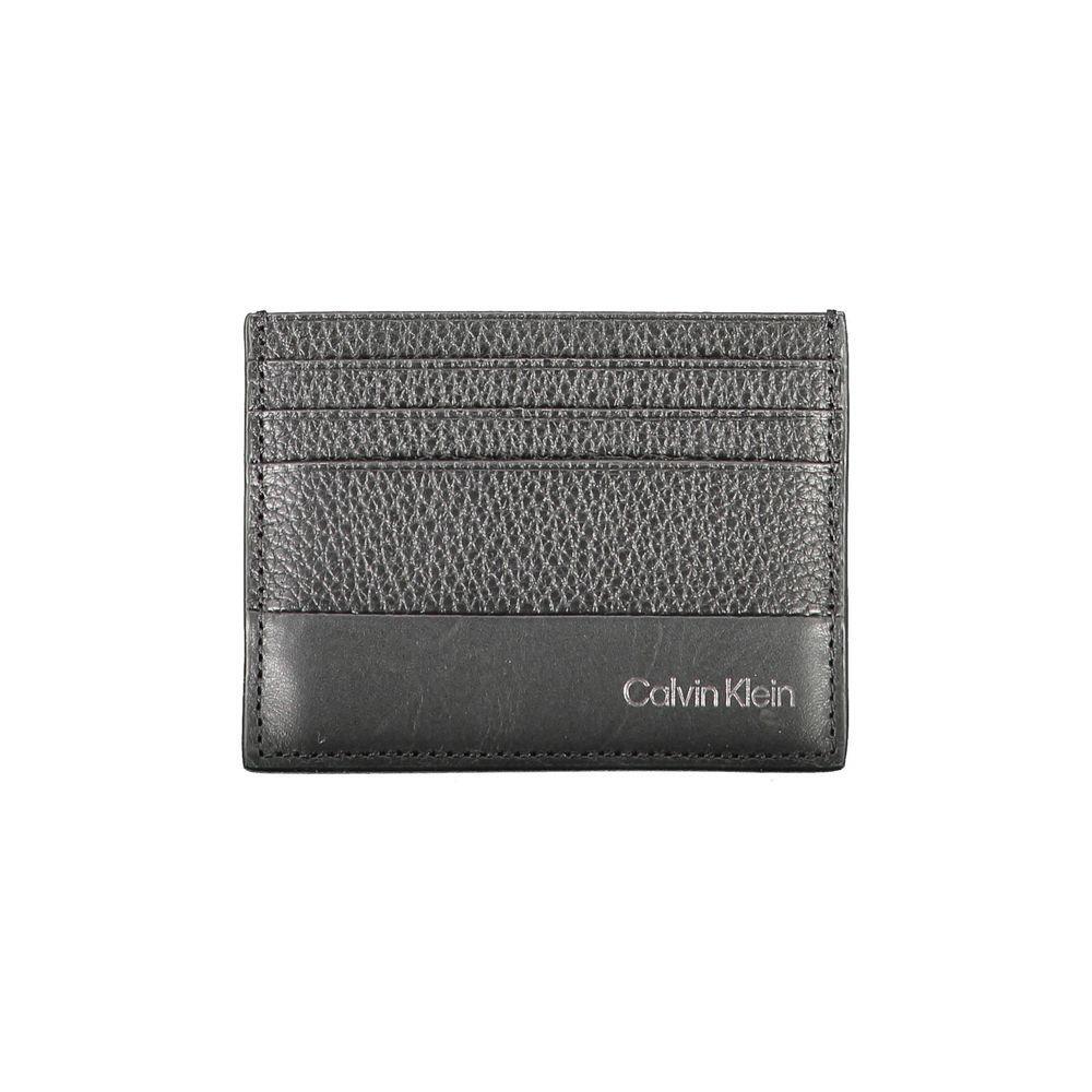 Calvin Klein Black Leather Wallet CA-14020