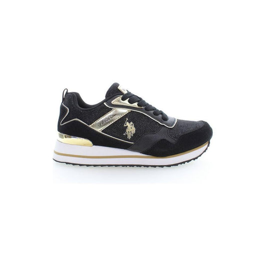 U.S. POLO ASSN. Black Polyester Sneaker US-15472-EU38/US8