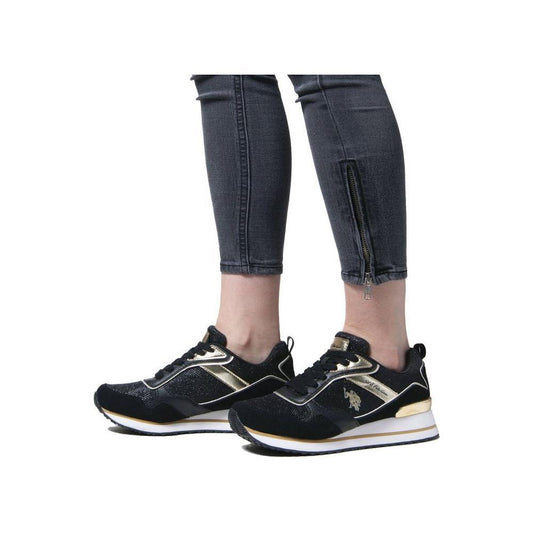U.S. POLO ASSN. Black Polyester Sneaker US-15472-EU38/US8
