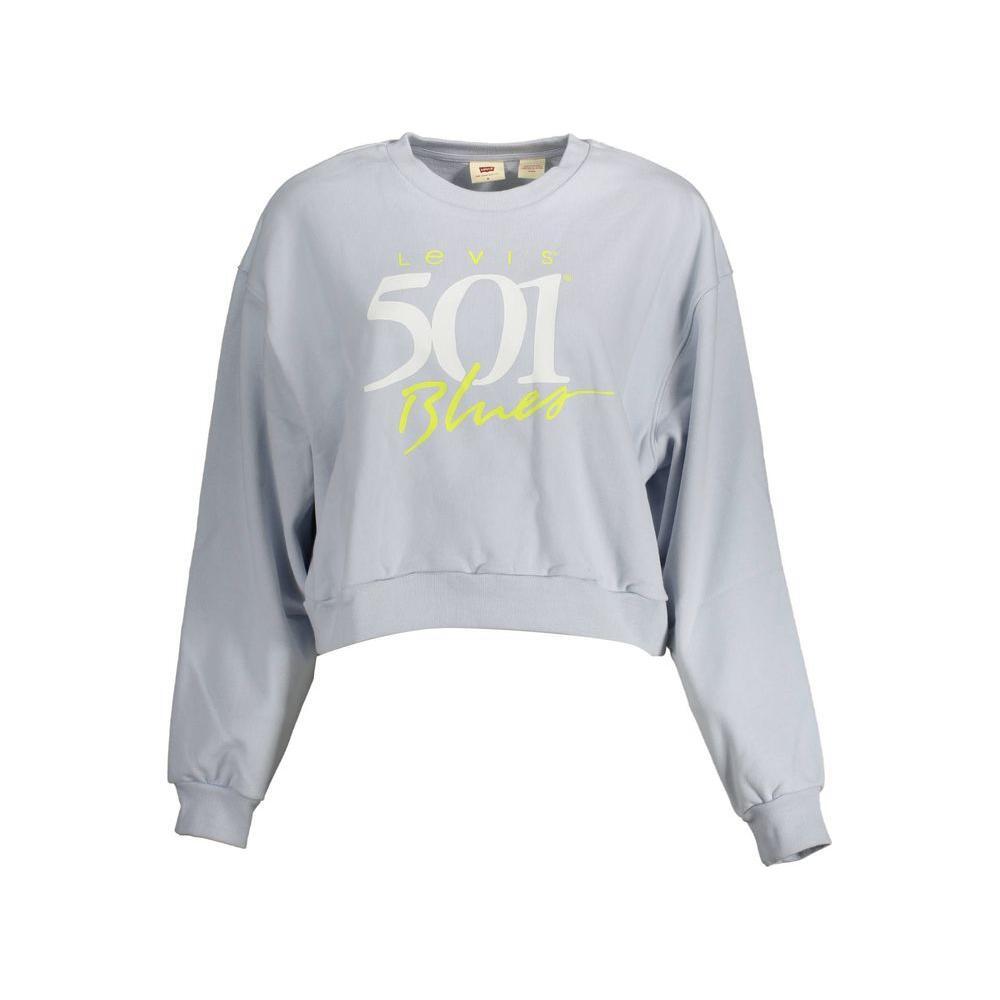 Levi's Blue Cotton Sweater LE-16109-S