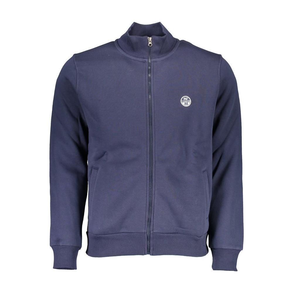 North Sails Blue Cotton Sweater NO-16390-XXL
