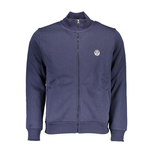 North Sails Blue Cotton Sweater NO-16390-XXL