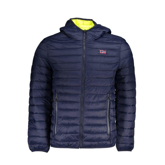 Norway 1963 Blue Polyamide Jacket NO-20755-XXL