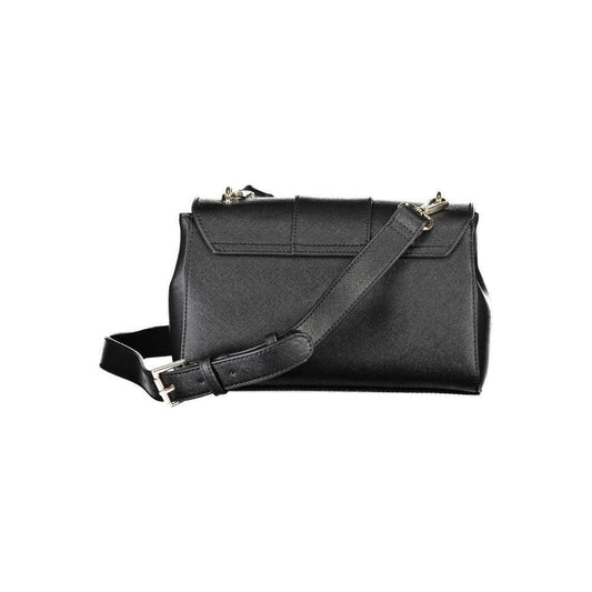 Mario Valentino Black Polyethylene Handbag VA-22565