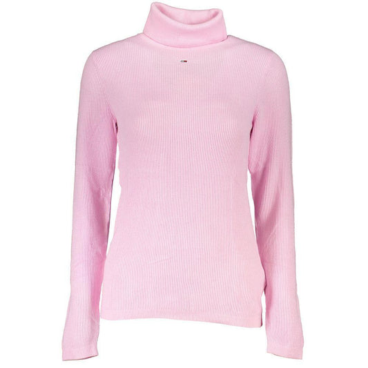 Tommy Hilfiger Pink Cotton Sweater TO-25151-XS