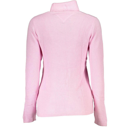 Tommy Hilfiger Pink Cotton Sweater TO-25151-XS