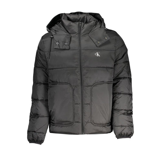 Calvin Klein Black Polyester Jacket CA-25456-M