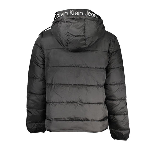 Calvin Klein Black Polyester Jacket CA-25456-M