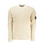 Calvin Klein Beige Cotton Sweater CA-25467-S