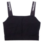 Comme Des Fuckdown Black Cotton Tops & T-Shirt CO-15686-S