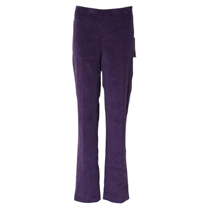 BENCIVENGA Purple High Waisted Flared Pants