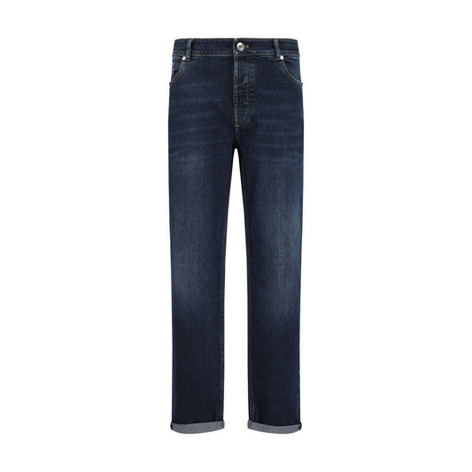 Brunello Cucinelli Straight Jeans BR-M283PD3210C1468-IT46 | S