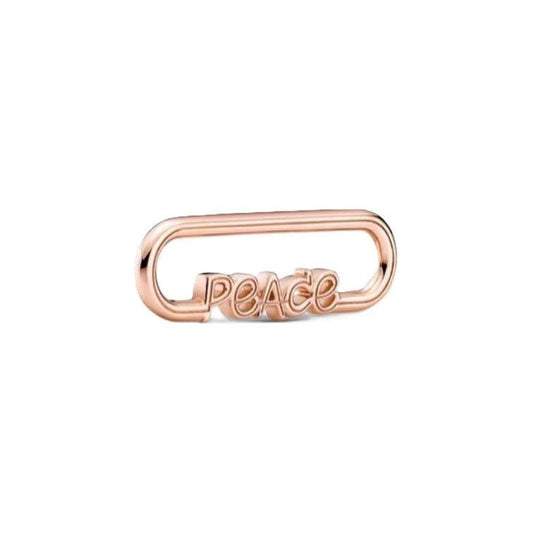 PANDORA CHARMS Mod. STYLING PEACE WORD LINK ***SPECIAL PRICE*** 789698C00