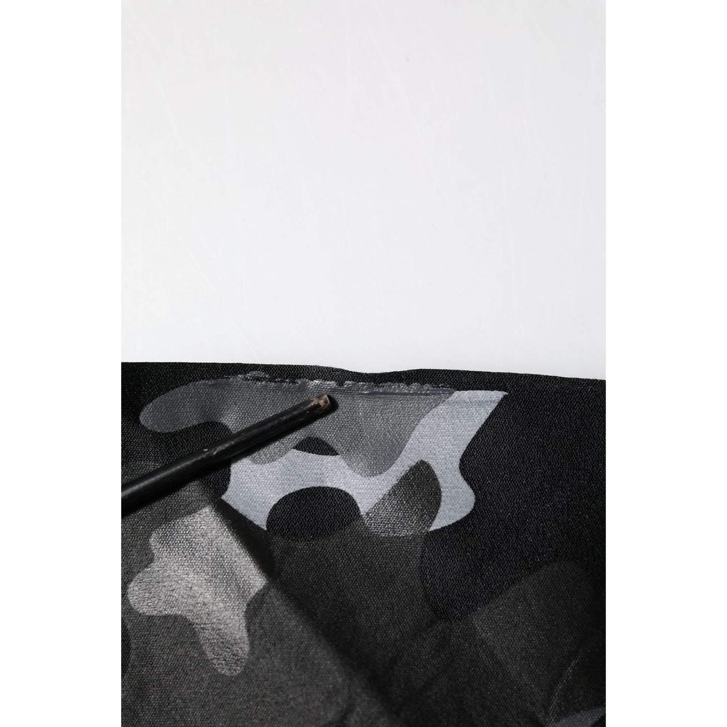 Dolce & Gabbana Black Camouflage Pullover Sweatshirt Sweater