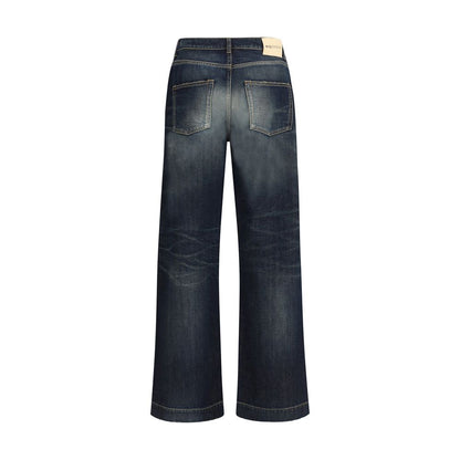 Alexander McQueen Blue Cotton Jeans Denim