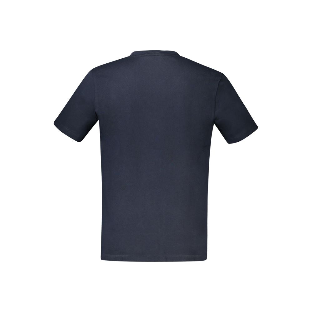 Hugo Boss Blue Cotton Men T-Shirt BO-33102-S