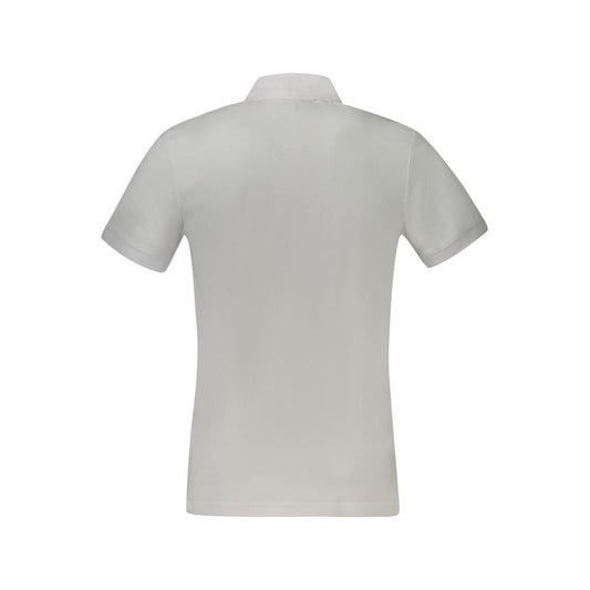 Hugo Boss White Cotton Polo Shirt BO-33115-XL