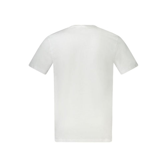 Hugo Boss White Cotton Men T-Shirt BO-33133-XL