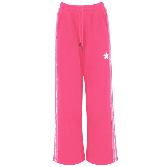 Comme Des Fuckdown Pink Cotton Jeans & Pant CO-15711-S