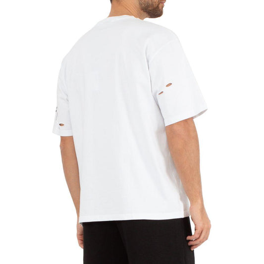Comme Des Fuckdown White Cotton T-Shirt
