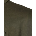 Dolce & Gabbana Army Green DG Love Cotton Crew Neck T-shirt