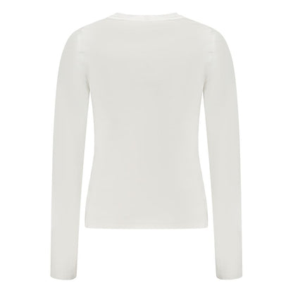 Guess Jeans White Cotton T-Shirt