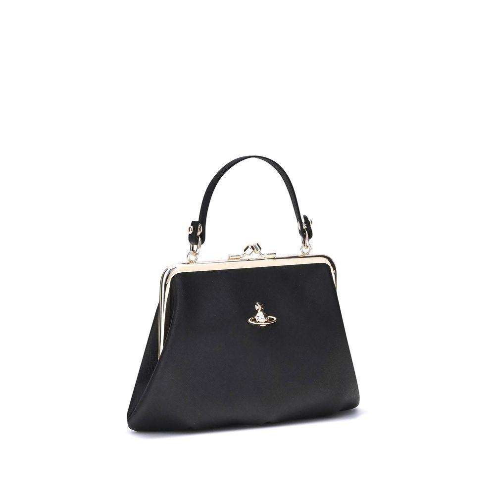 Front view with bag zipped and handles upright.