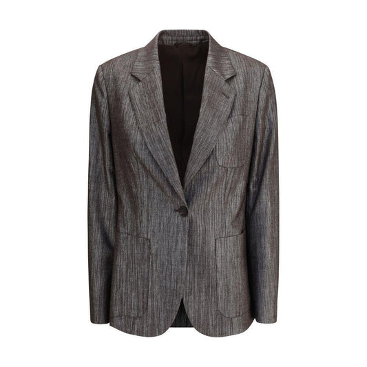 Brunello Cucinelli Lurex fabric Blazer BR-MG5177338PC1141-IT42 | L