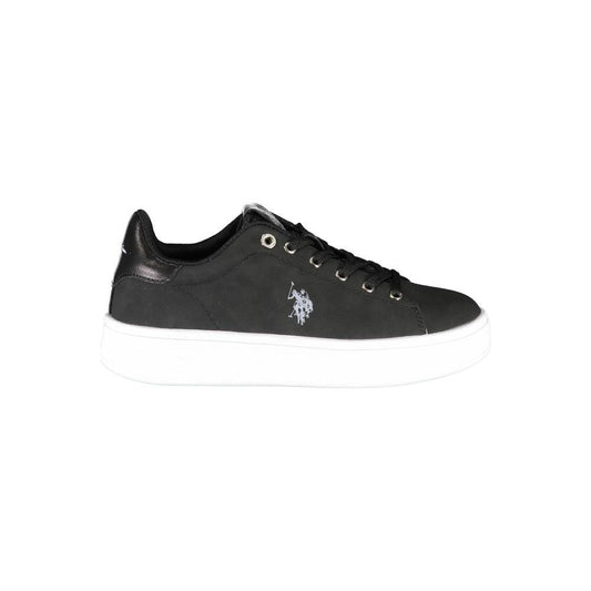 U.S. POLO ASSN. Black Polyester Women Sneaker US-23768-EU35/US5