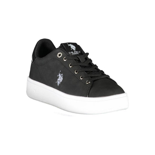 U.S. POLO ASSN. Black Polyester Women Sneaker US-23768-EU35/US5