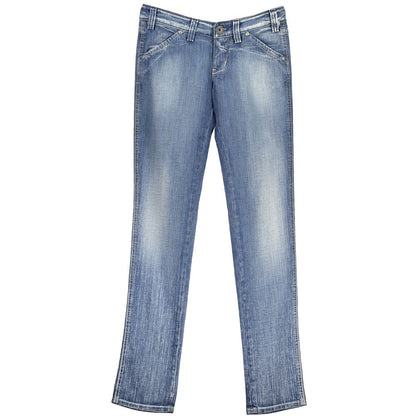RE-START Blue Cotton Jeans Denim