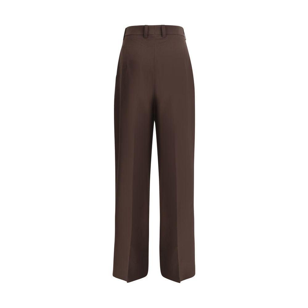 Petar Petrov Silk Pants PE-S25P7DARKBROWN-IT36 | XS