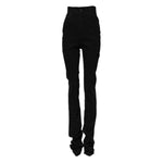 Dolce & Gabbana Black Cotton High Waist Skinny Denim Jeans