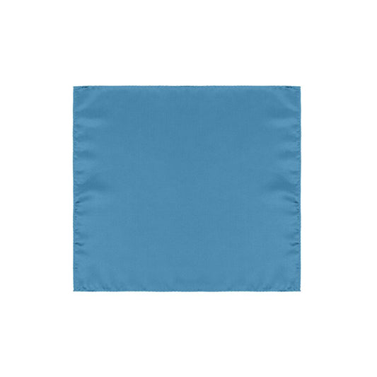 Dolce & Gabbana Light Blue Silk Pocket Square