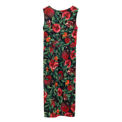 Dolce & Gabbana Bicolor Viscose Long Dress
