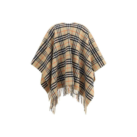 Burberry Archivio Check Cashmere Cape BU-8102992A2021-ONE SIZE