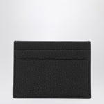 Balenciaga Black Credit cardholder in hammered leather 8066372ABV0/R_BALEN-1000_100