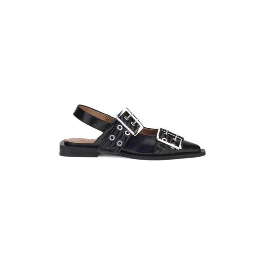 Ganni Ballerinas with straps GA-S2730099-EU36/US6