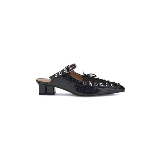 Ganni Oleatex laced Mules GA-S3009099-EU36/US6
